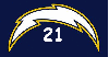 San Diego Chargers 21