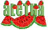 watermelon strawberries aletha