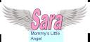 Mommy's little angel Sara
