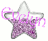 Evelyn purple star