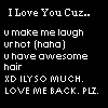 I Love You Cuz....