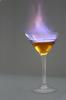 burning cocktail
