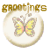 Greetings button