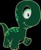 Green Dino Rawr