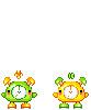 Dancing pixel clocks