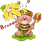 BEAR BEE WITH NAME brenda...cartoon  