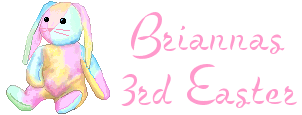 Brianna's 3rd Easter