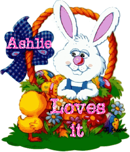 Bunny in a Basket with Ashlie