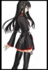 Anime Girl Black Dress