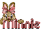 Easter Bunny & Paw: Minnie