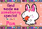 Pam- God made me special