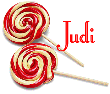lolly pop with name judi