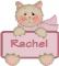 kitty with name Rachel