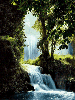 waterfall in thee wood