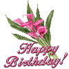 Pink Lily:Happy Birthday!