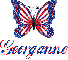 Patriotic butterfly - Georganne