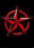 Red Nautical Star Pentacle