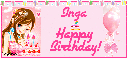 Inga Happy Birthday