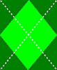 argyle green background