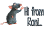 Rat: Hi from Roni
