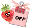 Strawberry off!