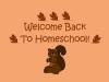 Welcome Back To Homeschool