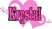 krystal pink