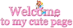 Welcome to my cute page