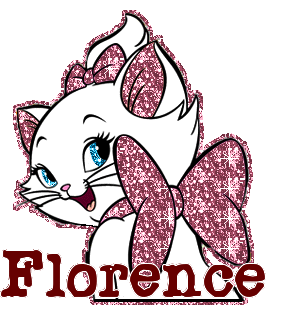 Florence with marie cat