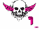 ana pink skull