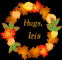 Autumn Wreath - Hugs, Iris