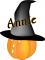 Pumpkin Witch Hat - Annie