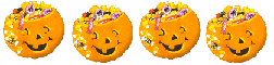 PUMPKINS WITH CANDY
