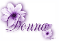 Purple Flowers - Donna