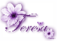 Purple Flower - Teresa