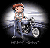 biker betty boop