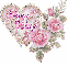 Pink Heart - Hugs - Daisy