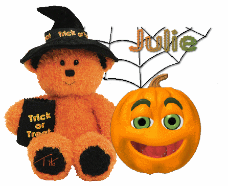 trick or treat Julie