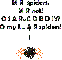 M R spiders