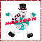 Christmas Snowman Candy - Brayden