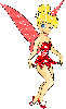 tinkerbelle in red
