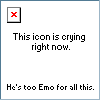 icon is emo