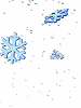 faling snowflakes