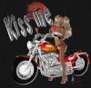 Biker Girl Kiss Me