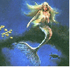 mermaid on underwater arch