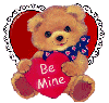 be mine bear ww/ big heart