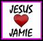 Jesus loves Jamie