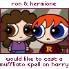 Ron Weasley && Hermione Granger