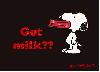 Snoopy Got Milk