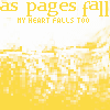 pages fall
